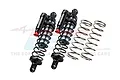 GPM Silver Aluminium Front And Rear Piggyback Shock 2Pcs XRT172F/R/LA-S-BK