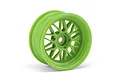 HPI 1.9" (6mm Off-Set) HRE C90 Green Rims 2Pcs 106772