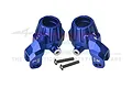 GPM Blue Aluminium Front Steering Hubs 2Pcs TXMS021N-B