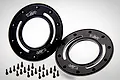 Rovan Black Aluminium Beadlock Rings 2Pcs 952671