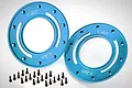 Rovan Blue Aluminium Beadlock Rings 2Pcs 952673
