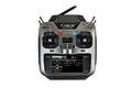 Futaba T16IZ Super 16-channel RC transmitter showing the main menu screen with model type selection options.