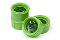 HPI 1.2" Micro RS4 Work Meister S1 Green Rims 2Pcs 112817
