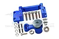 GPM Blue Aluminium Servo Mount w/ Servo Saver & 25T Servo Horn MAKX024-B
