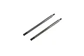 Two ARRMA stainless steel shock shafts for RC vehicles, shown against a plain white background.