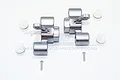 GPM Grey Aluminium Steering Hubs 2Pcs MAK021-GS