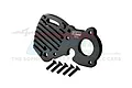 GPM Black Aluminium Motor Plate ER2018N-BK