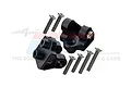 GPM Aluminium Rear Upper Suspension Link Mounts 2Pcs - Black SB008-BK