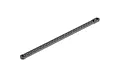 A thin, straight carbon fibre brace with three mounting holes, designed for RC car chassis reinforcement.