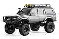 FMS FCX18 Toyota Land Cruiser 80 RC Rock Crawler Electric 4WD 1/18 Scale RTR - Grey FMS11831RTRGYV2