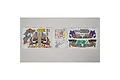 Three sheets of E-Flite decal stickers featuring Wild Weasel and Stinger aircraft graphics on a white background.