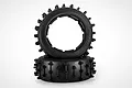 Rovan 4.7/5.5" Large Nail Front Tyres 2Pcs 95320