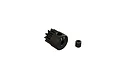 ARRMA 11T pinion gear with a set screw, shown against a plain white background.