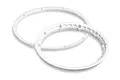 HPI Baja 5B/5SC/5T Heavy Duty Front/Rear White Beadlocks w/ Screws 2Pcs 3270