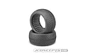 JConcepts 2.2" Ellipse Front Buggy Tyres with Foam Inserts 2Pcs - Silver Compound 3197-06