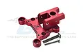 GPM Red 7075 Aluminium Centre Differential Mount w/ Hardware MAK015FAB-R