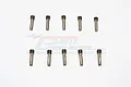 GPM Stainless Steel 2.5x13mm Wheel Hex Pins 8Pcs SSM42513