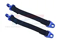 GPM 108mm Rear Suspension Travel Limit Straps w/ Blue Aluminium Buckles 2Pcs UDR013/SP-B