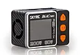 SkyRC B6AC Neo smart charger featuring a black and silver housing, a digital display, and three orange control buttons against a white background.