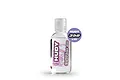 A bottle of Hudy Ultimate 350 cSt silicone oil for RC shock absorbers, featuring a clear plastic bottle with a white and purple label.