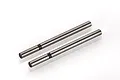Two hardened steel suspension arm hinge pins for RC vehicles, shown against a clean white background.