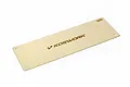 A rectangular Koswork brass weight plate for RC cars, featuring a brushed gold finish, the Koswork logo, and 32G text, with two small mounting holes.