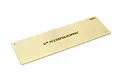 A rectangular Koswork brass weight plate for RC cars, featuring the Koswork logo and 53G weight marking engraved on the surface.