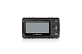 Hobbywing LCD Multifunction Program Box Pro in black, featuring a screen, navigation wheel, and buttons for programming RC electronic speed controllers.