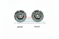 GPM Black Aluminium 12mm (+2mm Off-Set) Wheel Hexes 2Pcs RUS4010+2MM-BK