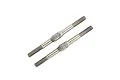 Two Yeah Racing 64 Titanium 3x42mm turnbuckles shown against a white background.