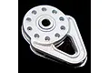 Yeah Racing Silver Heavy Duty Steel Winch Snatch Block YA-0460SV