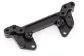 A black plastic front shock tower spare part for an HSP RC vehicle, shown against a white background.