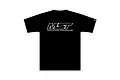 A black short-sleeved t-shirt with the white MST logo and Max Speed Technology text printed on the chest.