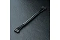 An 80mm black sensor cable for RC electronics with connectors on both ends, laid out on a textured black surface.