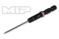MIP .050 inch G2 Speed Tip hex driver bit with a black handle, pink anodized ring, and steel tip, featuring the MIP logo in the background.