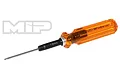 MIP 1.5mm G2 hex driver with an orange translucent handle and black metal shaft against a white background.