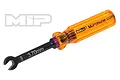 MIP G2 3.7mm turnbuckle wrench with a translucent orange handle and black metal shaft.