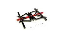 Raceform 1/12 Body Post Tracer tool featuring a red central bar and black adjustable arms on a white background.