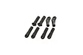 A set of eight black ARRMA RC rod ends arranged in two rows on a white background.