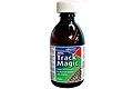 A 250ml bottle of Deluxe Materials Track Magic cleaner with a white cap and brown glass bottle.