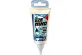 A 50ml tube of Deluxe Materials Eze Wind rubber lubricant for model aircraft, featuring a blue and white label with an airplane graphic.