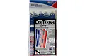 Deluxe Materials Eze Tissue Designer set in clear plastic packaging, featuring printed graphics and patterns for model aircraft decoration.