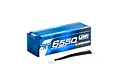 LRP Graphene 4.1 6550mAh 15.2V 4S LCG LiPo battery in a blue hard case with a balance lead connector.