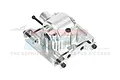 GPM Aluminium Centre Gearbox Housing Set - Silver LMTM039-S
