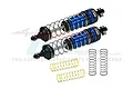 GPM Aluminium Complete Shock Absorber Set 2Pcs - Blue LMTM065F/R-B-S