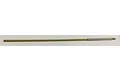 A long, thin RC boat drive shaft featuring a flexible coiled brass section and a rigid silver-coloured metal end with threading.