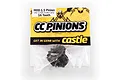 Castle Creations 16-tooth 1.5 Mod pinion gear in its original yellow and black retail packaging.