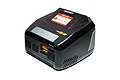 Spektrum S1400 G2 400W Smart Charger showing an active LCD screen with charging status on a white background.