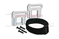GPM Silver Aluminium Battery Hold Down Retainer Set TS0126-S