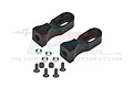 GPM Aluminium Servo Mount - Black TT024N-BK